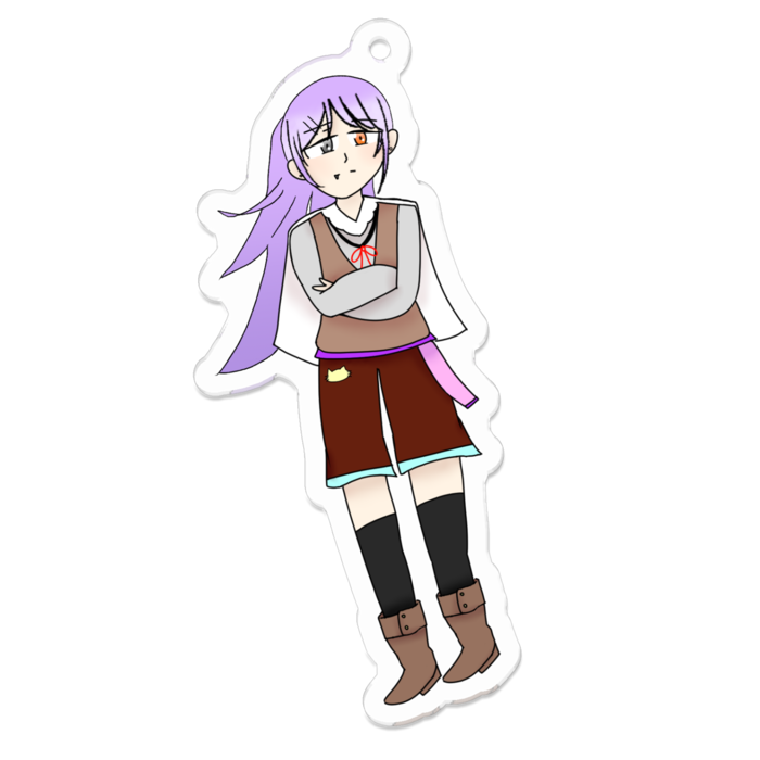 アクリルキーホルダー - 70 x 70 (mm)