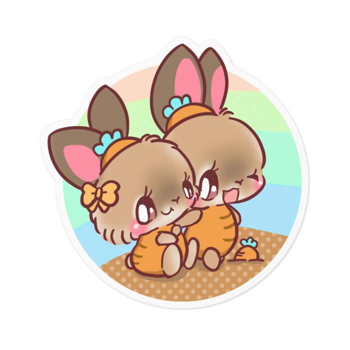 ステッカー - 100 x 100 (mm)