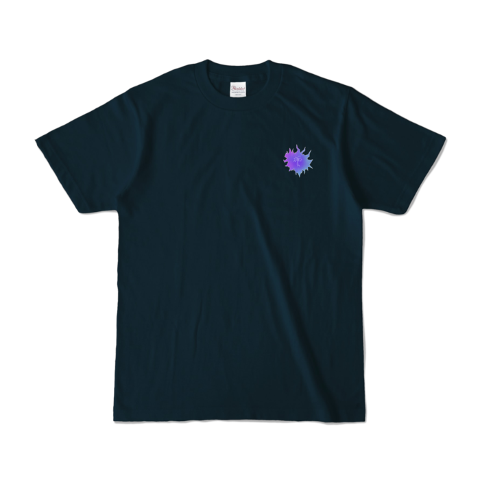 カラーTシャツ - S - ネイビー (濃色)