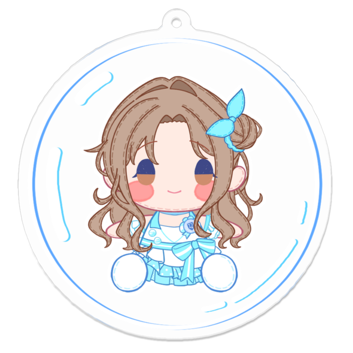 アクリルキーホルダー - 70 x 70 (mm)