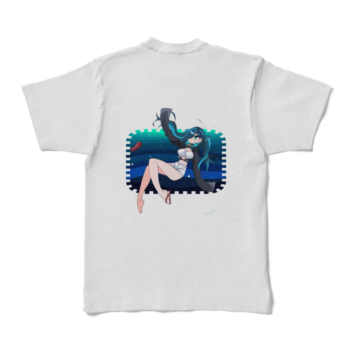 カラーTシャツ - XL - アッシュ (淡色)