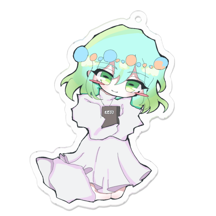 アクリルキーホルダー - 70 x 70 (mm)