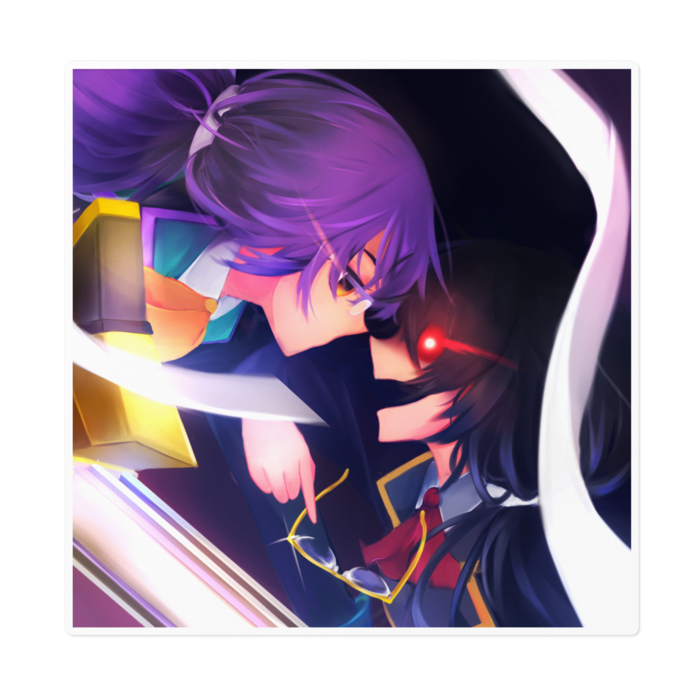 ステッカー - 160 x 160 (mm)ホワイト