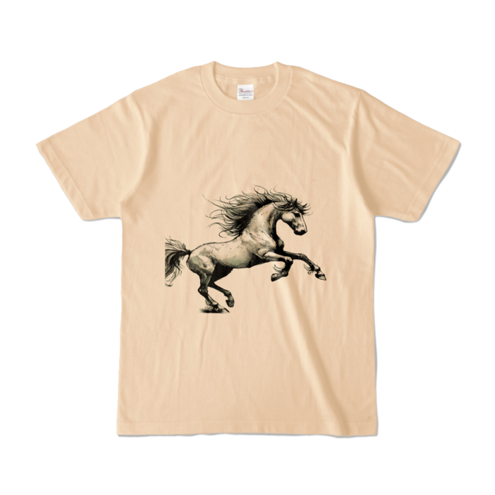 カラーTシャツ - S - ナチュラル (淡色)