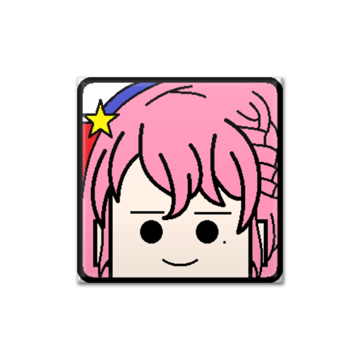 缶バッジ - 四角形40mm