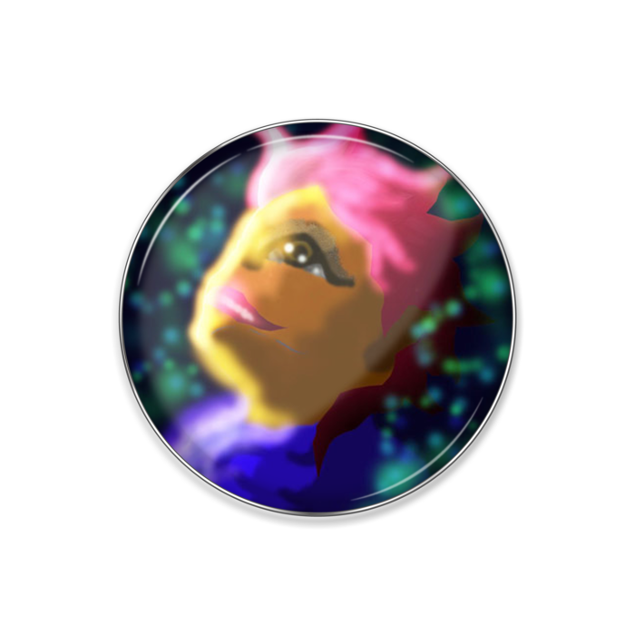 ピンバッジ - 丸形25mm