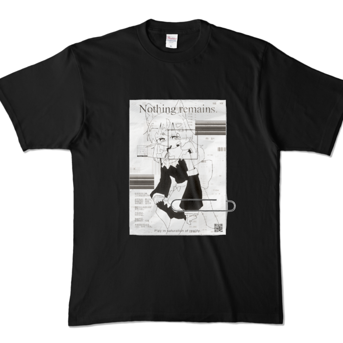 カラーTシャツ - XL - ブラック （濃色）