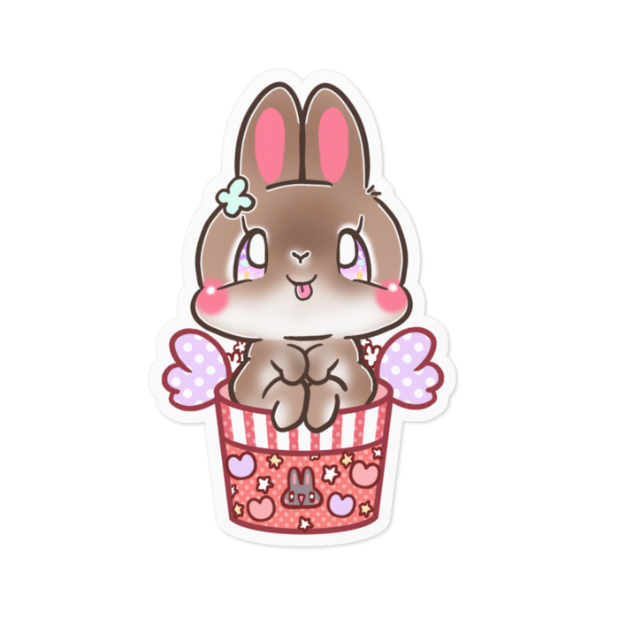 ステッカー - 100 x 100 (mm)