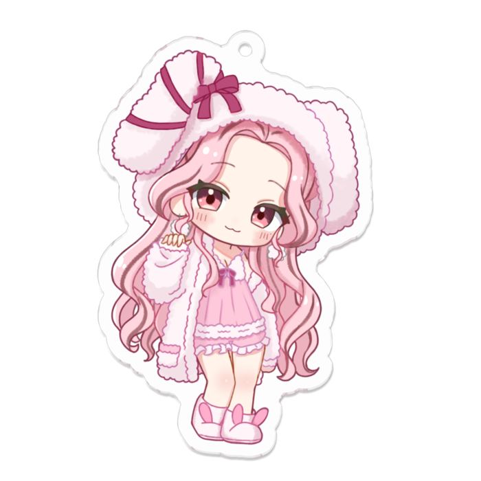アクリルキーホルダー - 70 x 70 (mm)