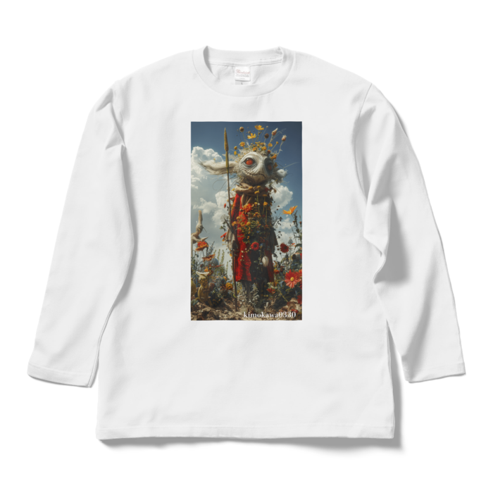 ロングスリーブTシャツ - L - ホワイト