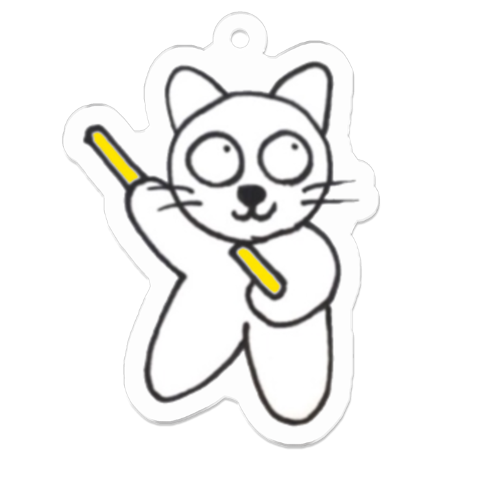 アクリルキーホルダー - 50 x 50 (mm)