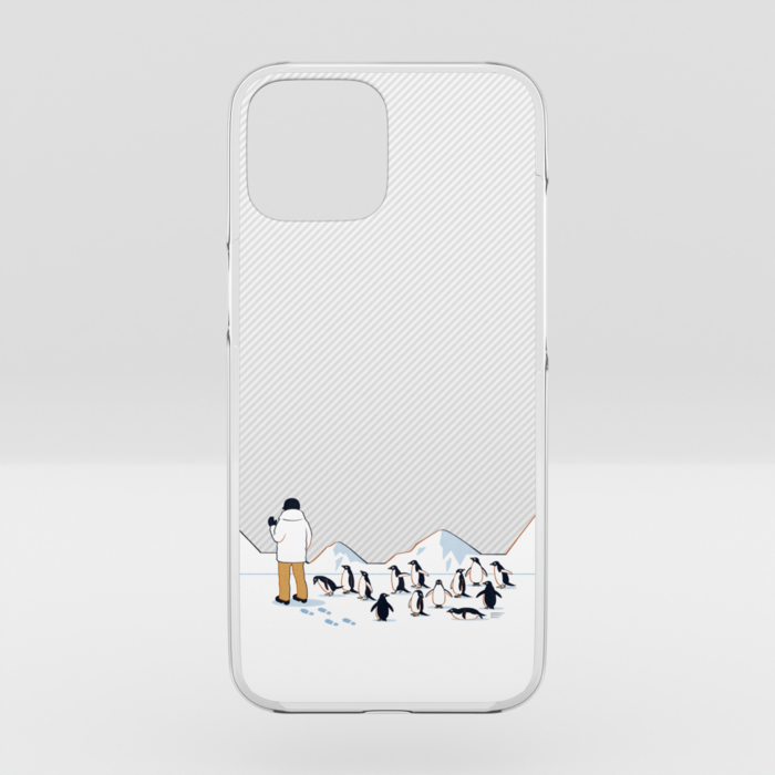 クリアiPhoneケース　灰色　iPhone 16