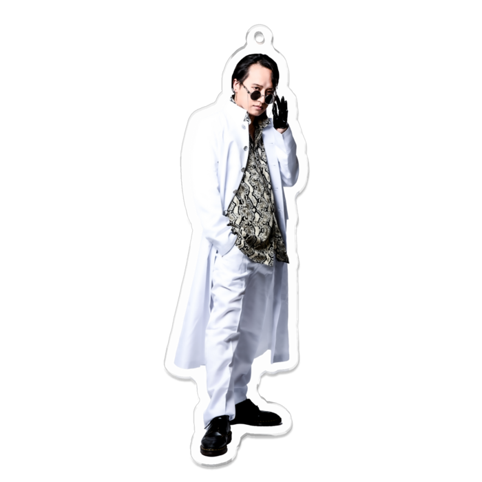 アクリルキーホルダー（コーティング） - 100 x 100 (mm)