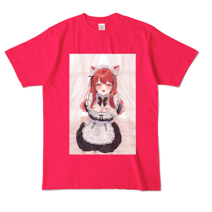 カラーTシャツ - L - ホットピンク (濃色)