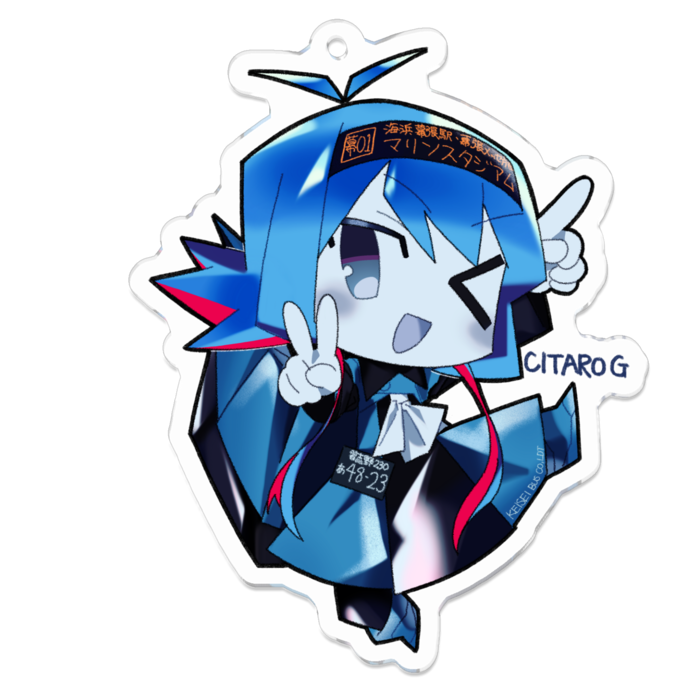 アクリルキーホルダー - 70 x 70 (mm)