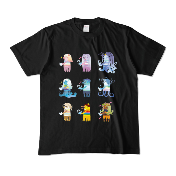 カラーTシャツ - M - ブラック (濃色)