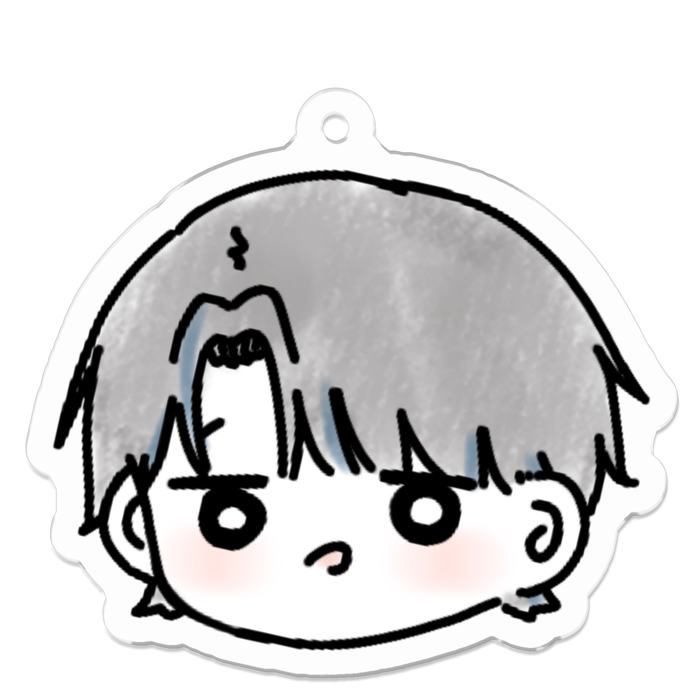 アクリルキーホルダー - 50 x 50 (mm)