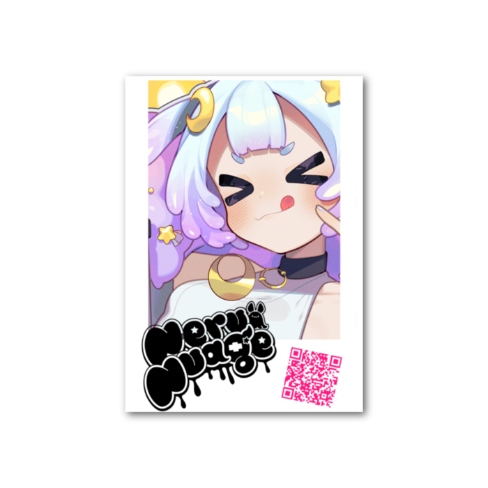 フォト風カード - ＞＜ -