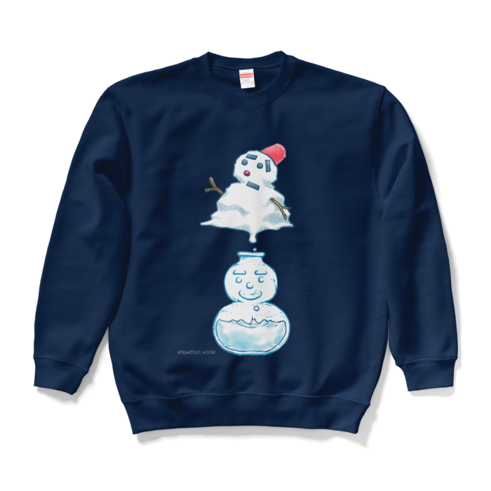 雪だる大- L - ネイビー