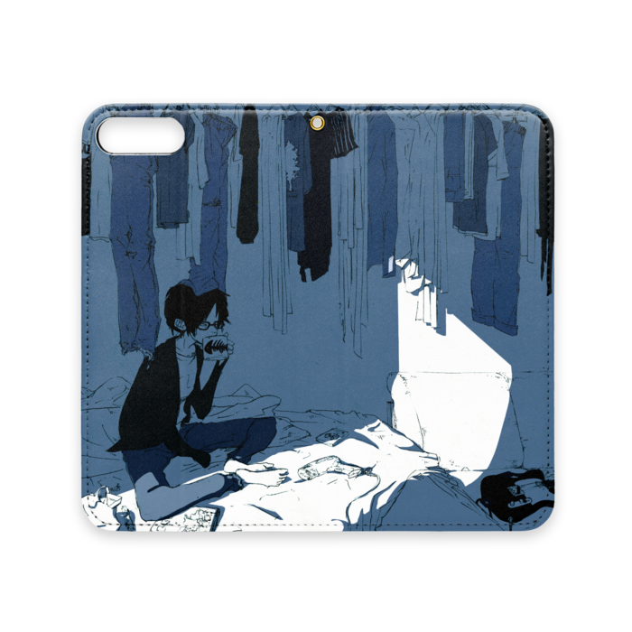 手帳型iPhoneケース（ベルトなし） - iPhone 8 Plus / 7 Plus - ストラップ穴 あり