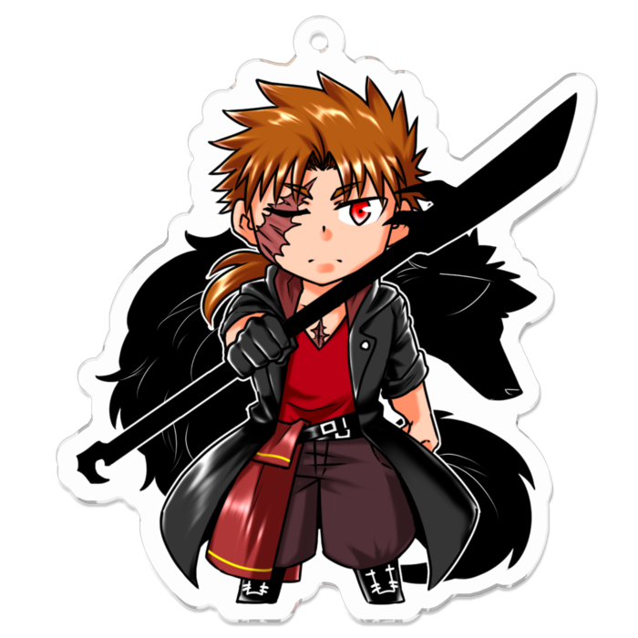 アクリルキーホルダー - 70 x 70 (mm)