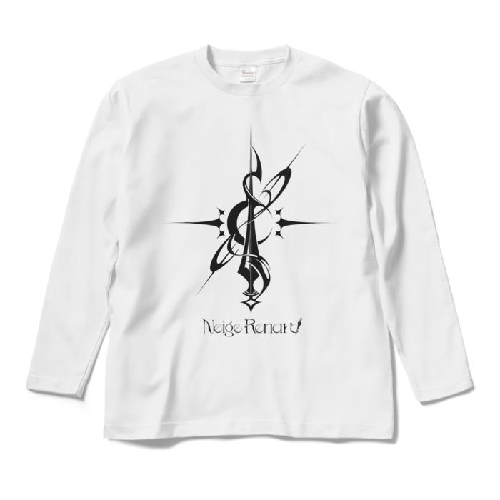 ロンT - M - ロゴ黒