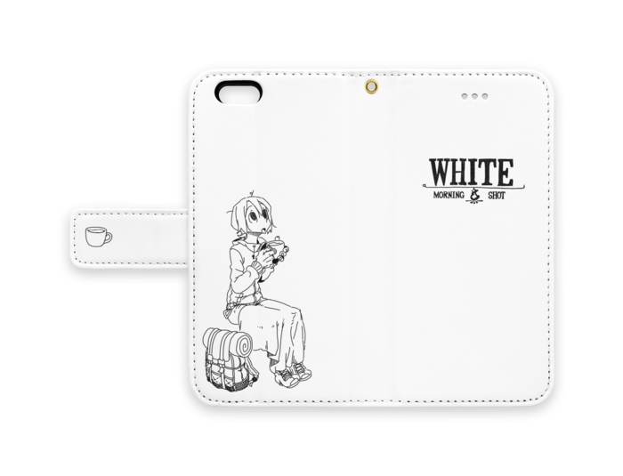 手帳型iPhoneケース - iPhone 6 / 6s - ストラップ穴 あり