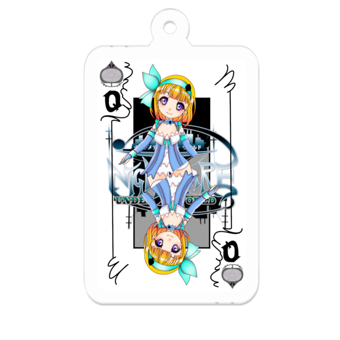 アクリルキーホルダー - 50 x 50 (mm)(10)