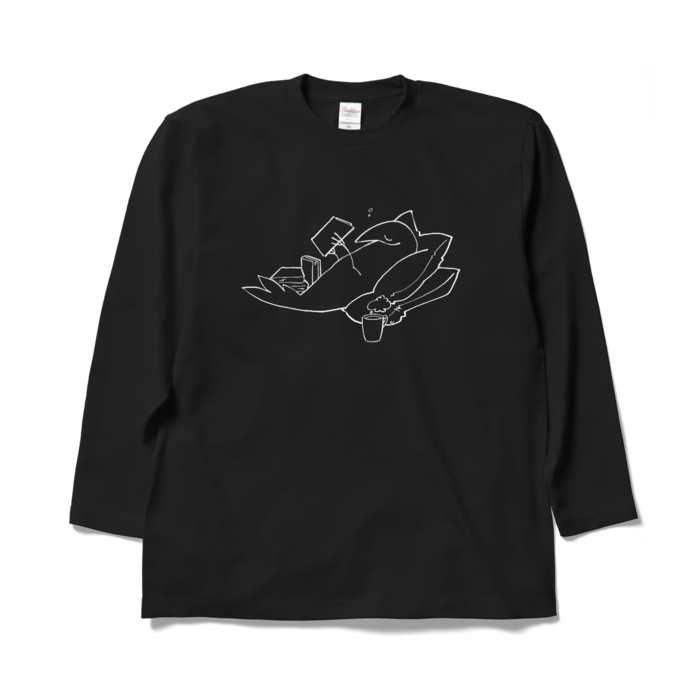 ロングスリーブTシャツ - XL - ブラック