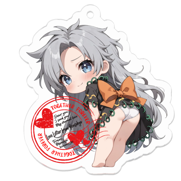 アクリルキーホルダー - 50 x 50 (mm)