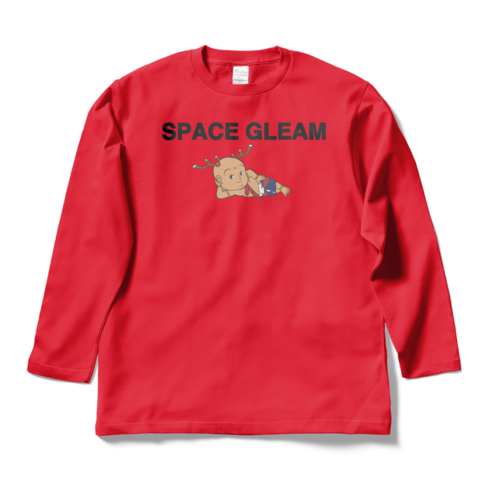 ロングスリーブTシャツ - L - レッド