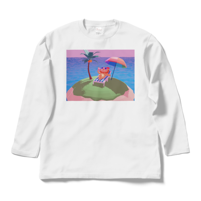 ロングスリーブTシャツ - L - ホワイト