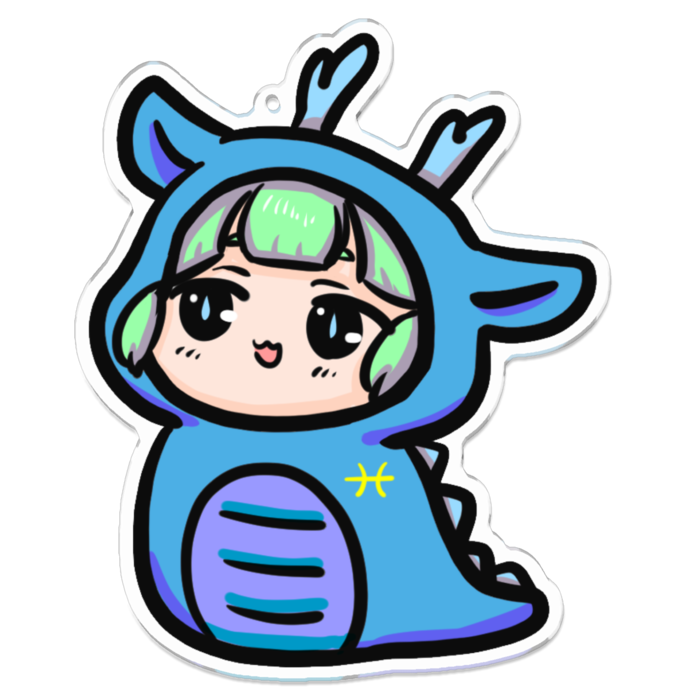 アクリルキーホルダー - 100 x 100 (mm)