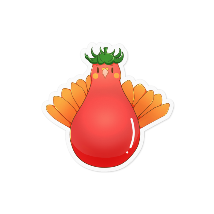 前面ステッカー - 100 x 100 (mm)