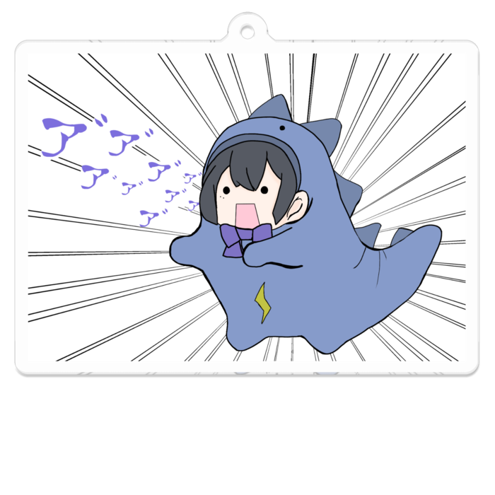 アクリルキーホルダー - 70 x 70 (mm)