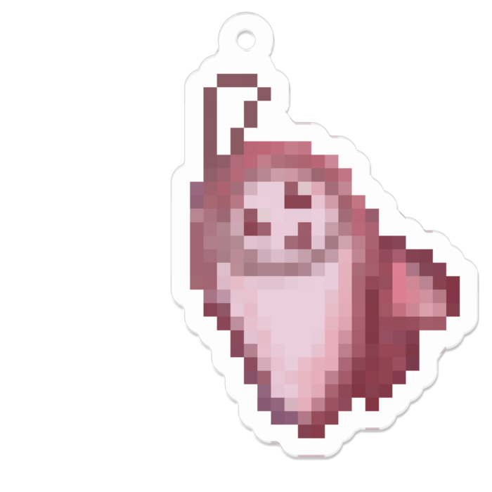 アクリルキーホルダー（コーティング） - 50 x 50 (mm)