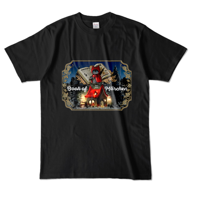カラーTシャツ - L - ブラック (濃色)