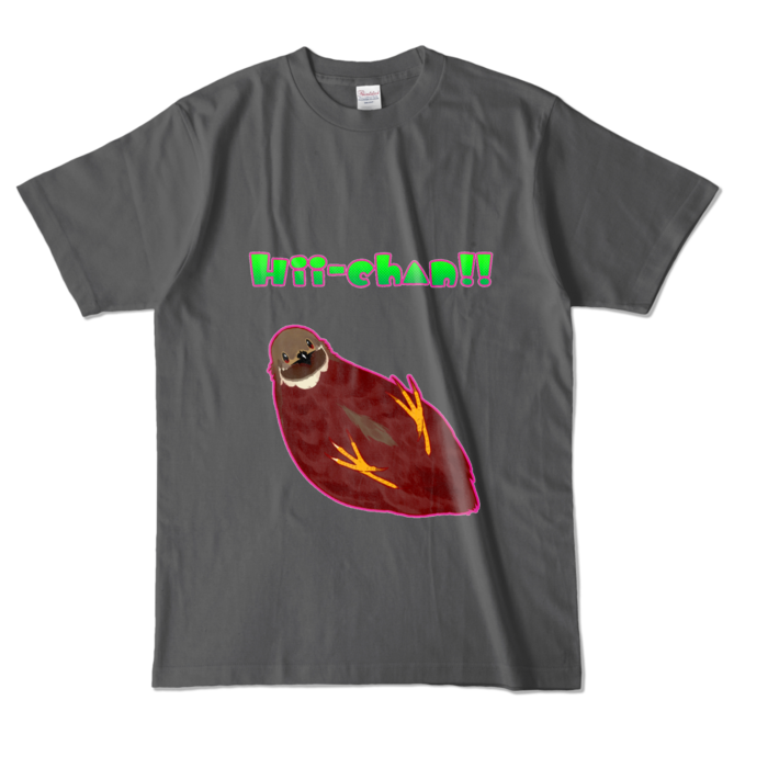 カラーTシャツ - L - チャコール (濃色)