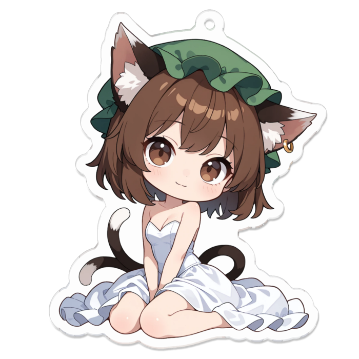 アクリルキーホルダー - 70 x 70 (mm)(キャラのみ)