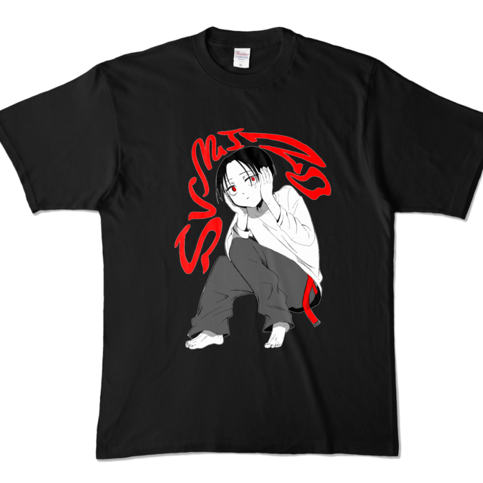 カラーTシャツ - XL - ブラック (濃色)