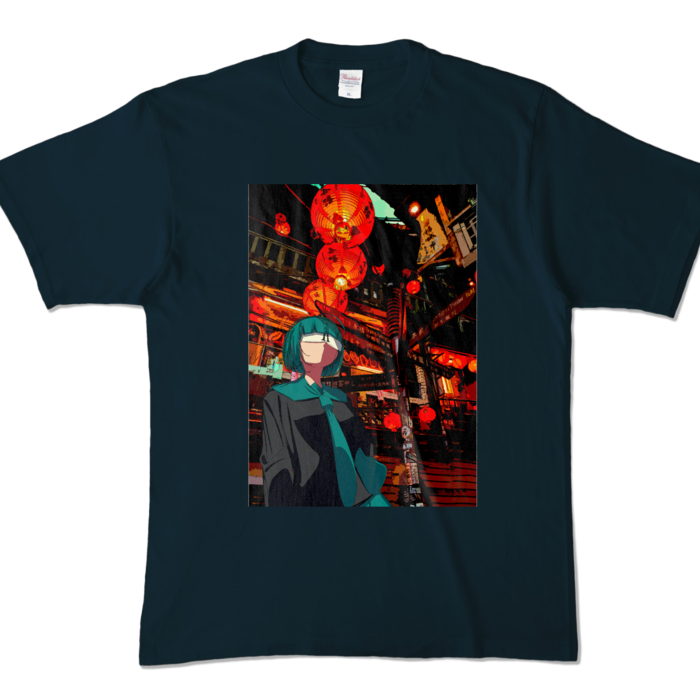 カラーTシャツ - XL - ネイビー (濃色)