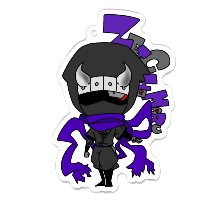 舌長丸のデフォルメアクキー ツッパリ忍者屋敷 Booth