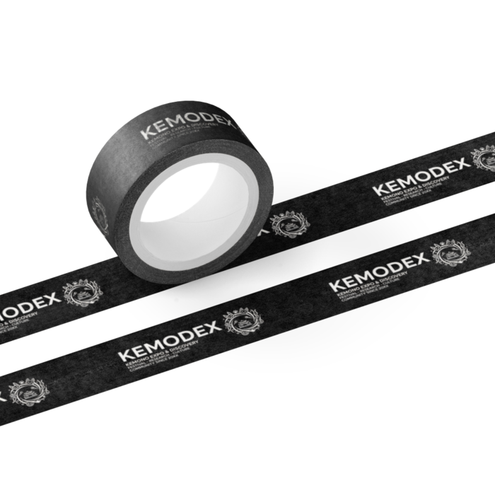 マスキングテープ - テープ幅 15mm 黒