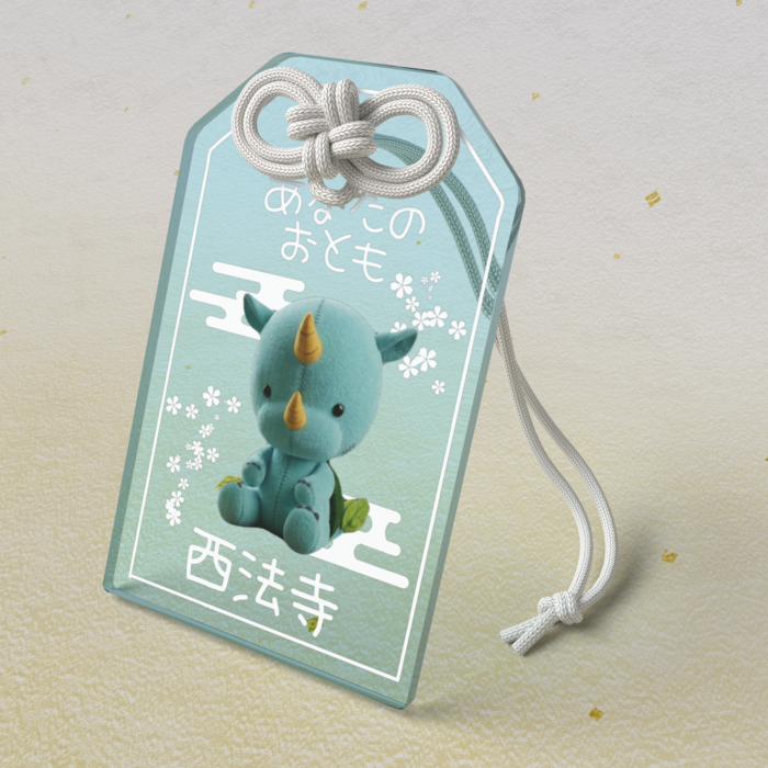 アクリルお守り - 50 × 80mm