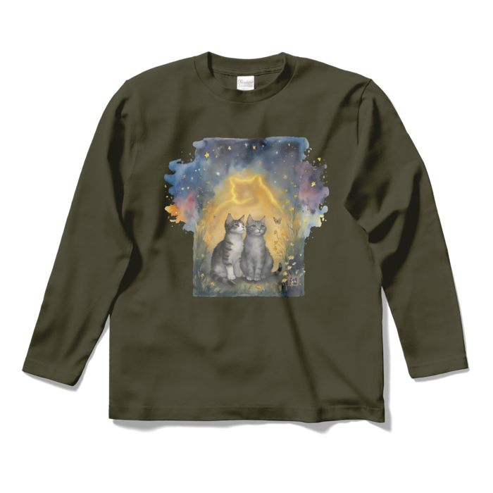 ロングスリーブTシャツ - S - アーミーグリーン