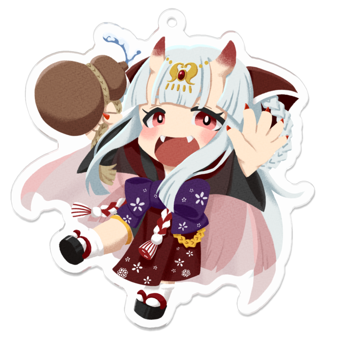 アクリルキーホルダー - 70 x 70 (mm)