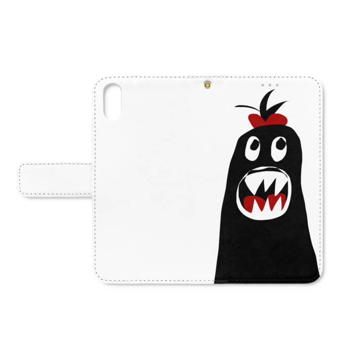 手帳型iPhoneケース - iPhone X - ストラップ穴 あり