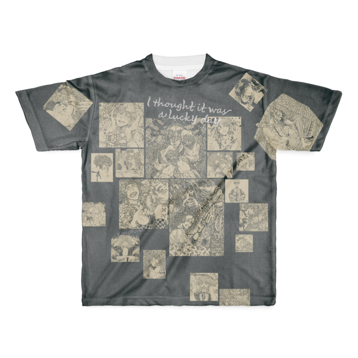 フルグラフィックTシャツ - M - 正面印刷のみ