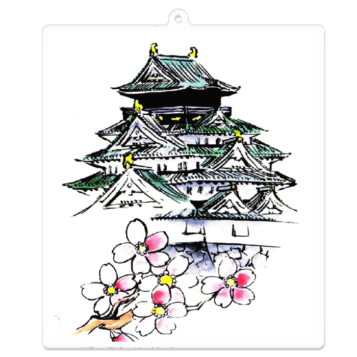 アクリルキーホルダー - 100 x 100 (mm)