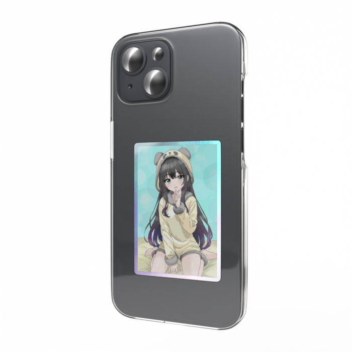 オーロラスマホステッカー - 縦